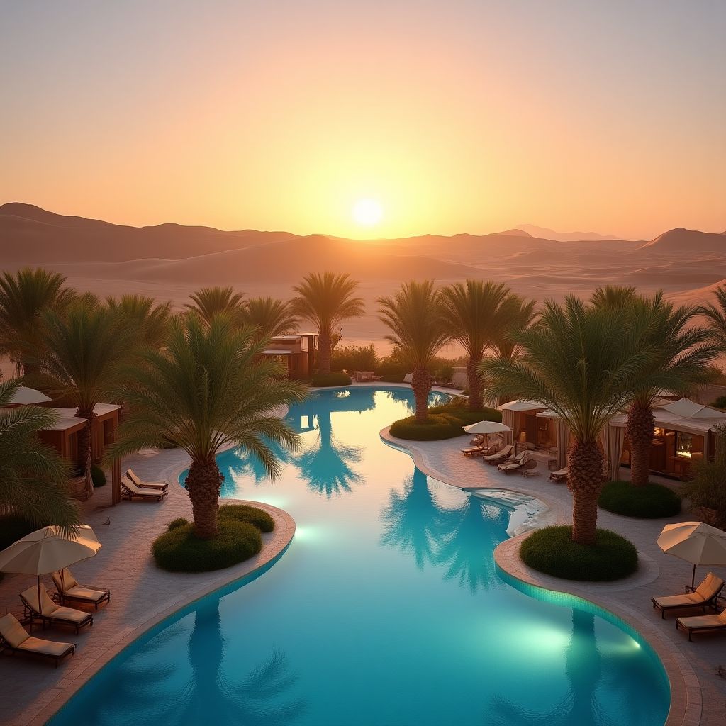 Desert Oasis Resort in Dubai